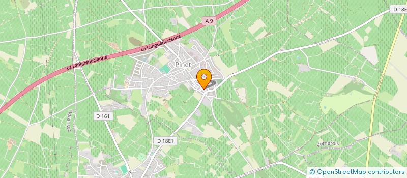 localisation de l'entreprise MADAME DANIELLE PARDAILHE  PINET