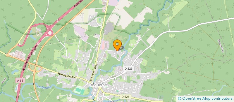 localisation de l'entreprise MADAME DANIELLE PARGADE  CACHEN