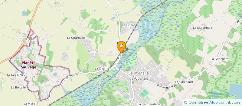 localisation de l'entreprise MADAME DANIELLE PAYNEAU  PORT SAINT PERE