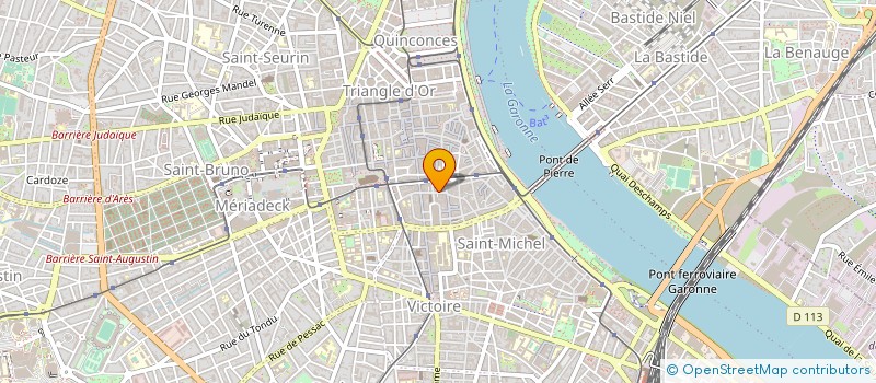 localisation de l'entreprise MADAME DANIELLE PENDANX à BORDEAUX