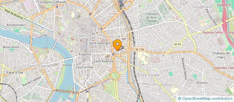 localisation de l'entreprise MADAME DANIELLE PERRICHON à TOULOUSE