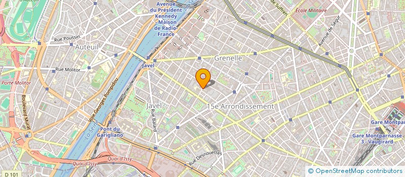 localisation de l'entreprise MADAME DANIELLE PETIT CLERC  PARIS