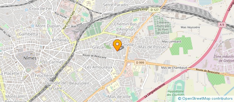 localisation de l'entreprise MADAME DANIELLE PEYRE à NIMES
