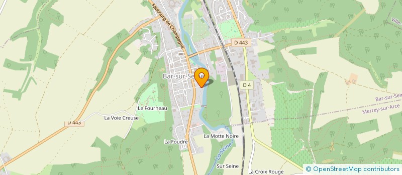 localisation de l'entreprise MADAME DANIELLE PIOT à BAR SUR SEINE