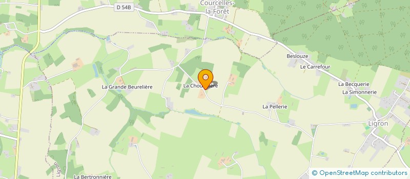 localisation de l'entreprise MADAME DANIELLE PLARD  LIGRON