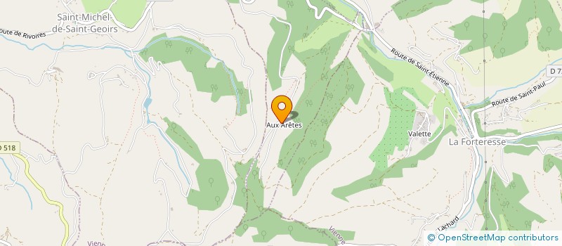 localisation de l'entreprise MADAME DANIELLE POINT  SAINT-GEOIRS