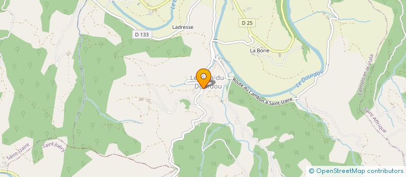 localisation de l'entreprise MADAME DANIELLE PRETZNER à CALMELS-ET-LE-VIALA