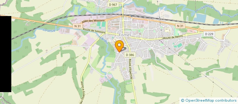 localisation de l'entreprise MADAME DANIELLE QUATRESOLS  LAGERY