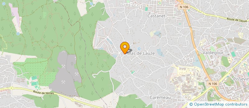 localisation de l'entreprise MADAME DANIELLE RANC  NIMES