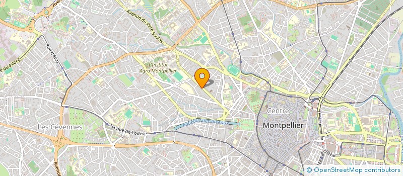 localisation de l'entreprise MADAME DANIELLE REGAD-PELLAGRU à MONTPELLIER