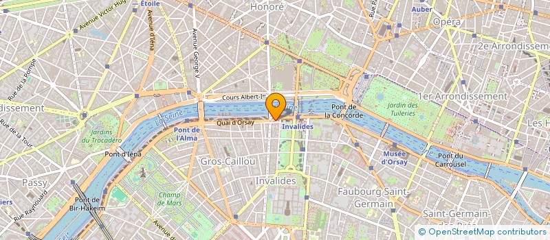 localisation de l'entreprise MADAME DANIELLE REINHARDT  PARIS 07