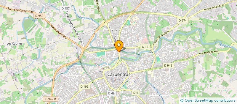 localisation de l'entreprise MADAME DANIELLE RENAUD  CARPENTRAS