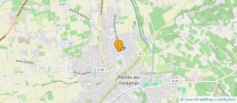 localisation de l'entreprise MADAME DANIELLE REYNAUD  PERNES-LES-FONTAINES