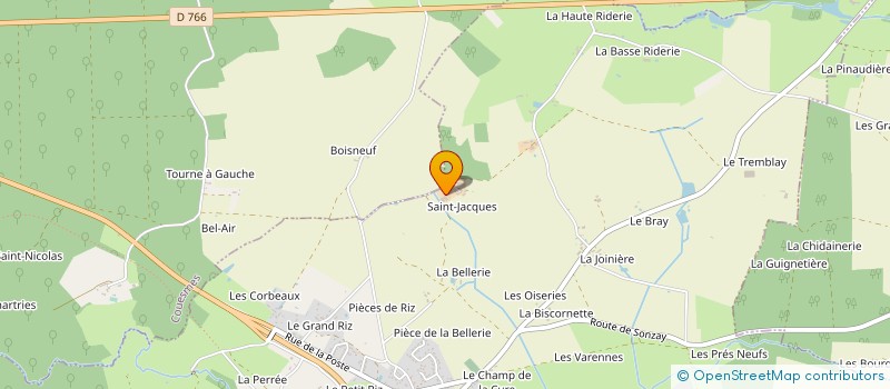 localisation de l'entreprise MADAME DANIELLE REZE à SOUVIGNE
