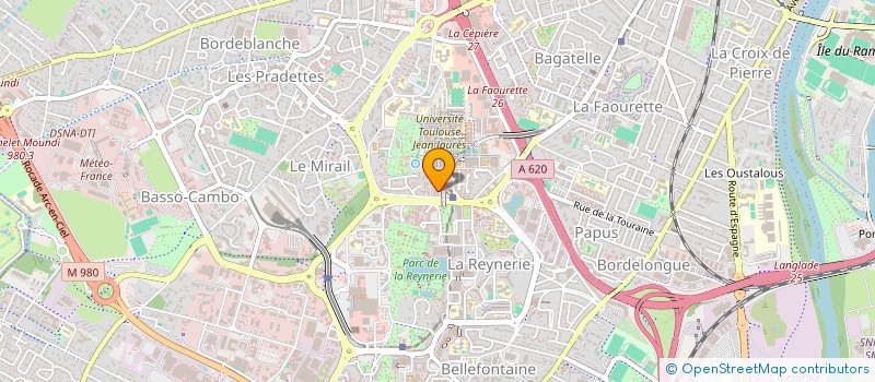 localisation de l'entreprise MADAME DANIELLE RIBAL à TOULOUSE