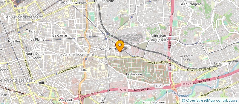 localisation de l'entreprise MADAME DANIELLE RIBE à MARSEILLE