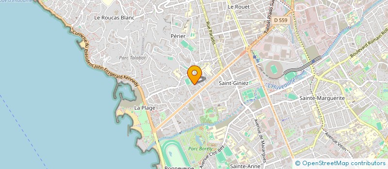 localisation de l'entreprise MADAME DANIELLE RISSE à MARSEILLE 8EME