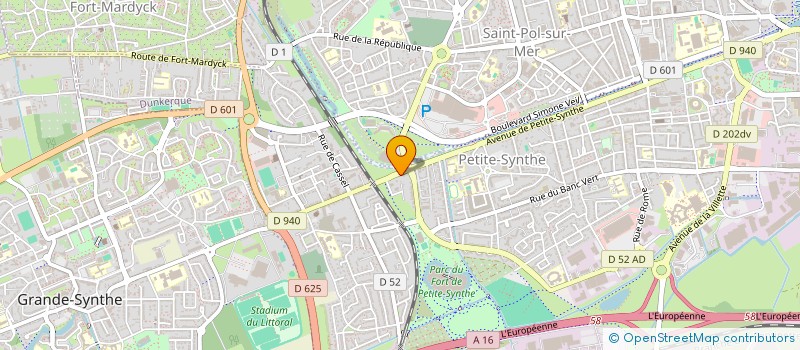 localisation de l'entreprise MADAME DANIELLE RITAINE à DUNKERQUE