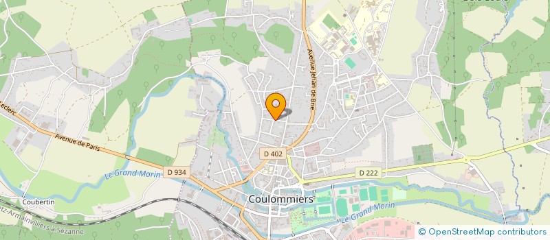 localisation de l'entreprise MADAME DANIELLE RIZOUL à COULOMMIERS