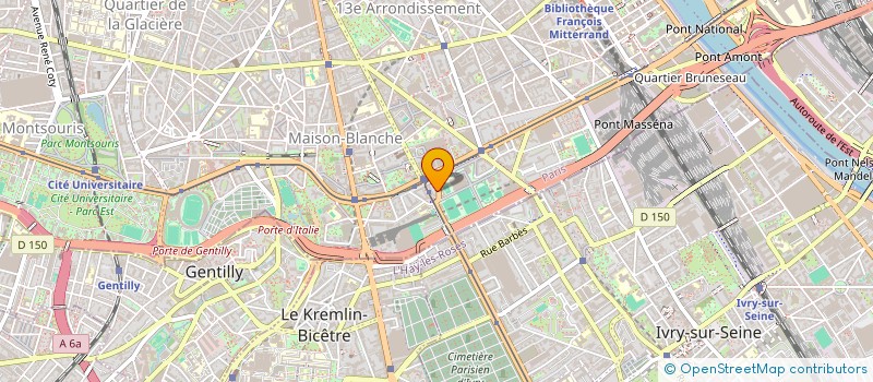 localisation de l'entreprise MADAME DANIELLE ROBLIN  PARIS