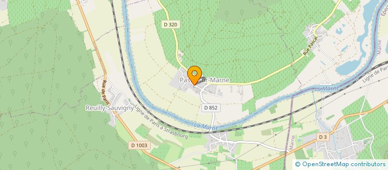 localisation de l'entreprise MADAME DANIELLE ROCHE à PASSY-SUR-MARNE