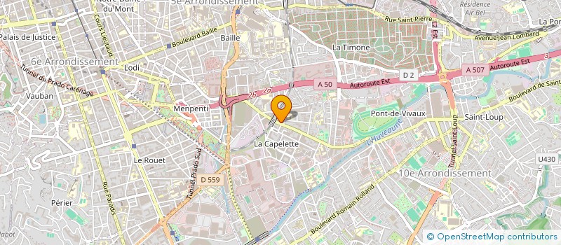localisation de l'entreprise MADAME DANIELLE ROMAN à MARSEILLE