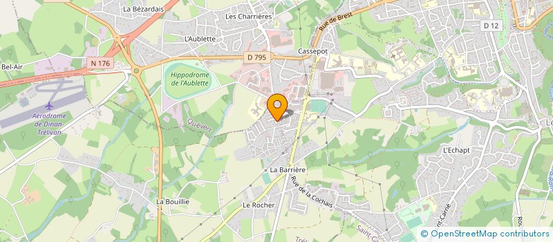 localisation de l'entreprise MADAME DANIELLE ROUSSIN  TRELIVAN