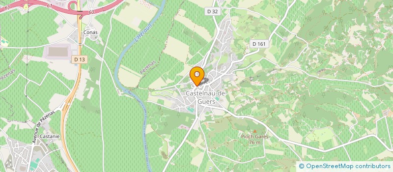 localisation de l'entreprise MADAME DANIELLE SANTA  CASTELNAU-DE-GUERS