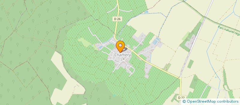 localisation de l'entreprise MADAME DANIELLE SAVART  CHAMERY