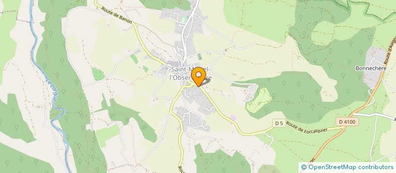 localisation de l'entreprise MADAME DANIELLE SAVOUILLAN  SAINT-MICHEL-L'OBSERVATOIRE