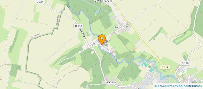 localisation de l'entreprise MADAME DANIELLE SOUDAIN  WILLENCOURT