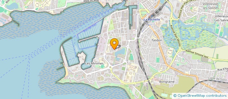 localisation de l'entreprise MADAME DANIELLE STORA  LA ROCHELLE