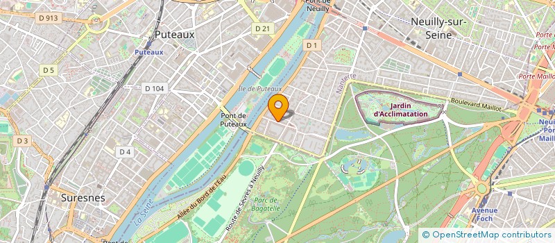 localisation de l'entreprise MADAME DANIELLE STORA à NEUILLY-SUR-SEINE