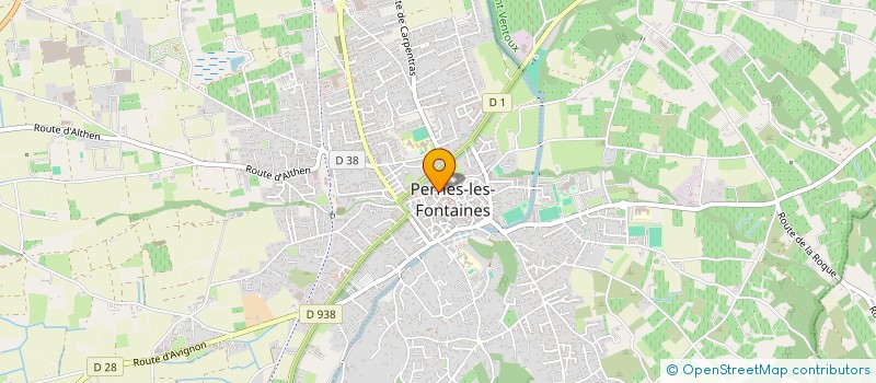 localisation de l'entreprise MADAME DANIELLE THEULOT à PERNES-LES-FONTAINES