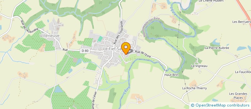 localisation de l'entreprise MADAME DANIELLE TIGIER  MAUGES-SUR-LOIRE