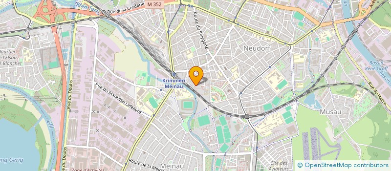 localisation de l'entreprise MADAME DANIELLE TORIELLO  ILLKIRCH-GRAFFENSTADEN