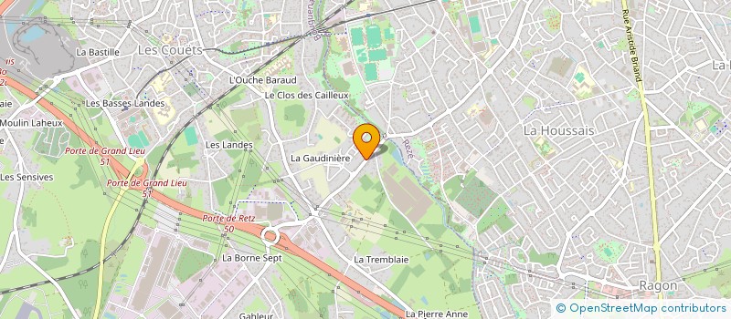 localisation de l'entreprise MADAME DANIELLE VACHON  BOUGUENAIS