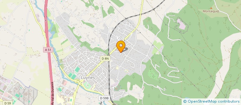 localisation de l'entreprise MADAME DANIELLE VAILLANT à AIX EN PROVENCE