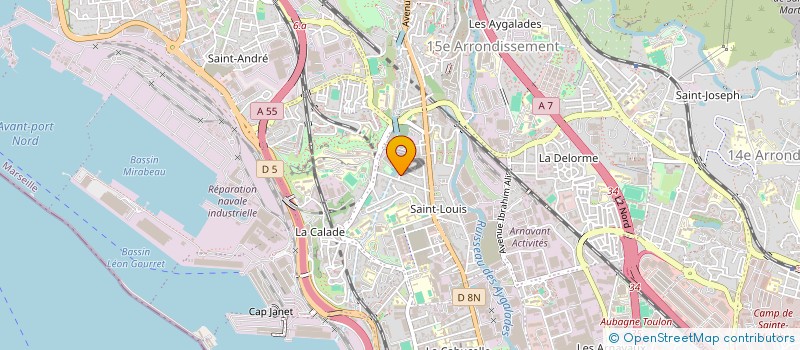 localisation de l'entreprise MADAME DANIELLE VAYTET à MARSEILLE