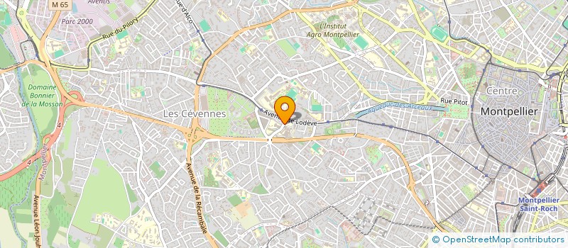 localisation de l'entreprise MADAME DANIELLE VERDIE à MONTPELLIER