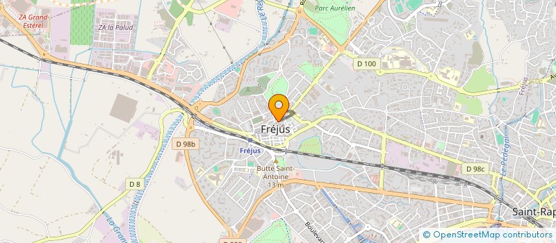 localisation de l'entreprise MADAME DANIELLE VEYS à FREJUS