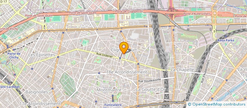 localisation de l'entreprise MADAME DANIELLE VIELIX  PARIS