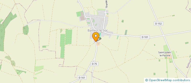 localisation de l'entreprise MADAME DANIELLE VIET  BAILLEUL-LE-SOC