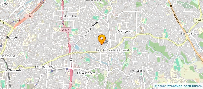 localisation de l'entreprise MADAME DANIELLE YELKOVANIAN à MARSEILLE