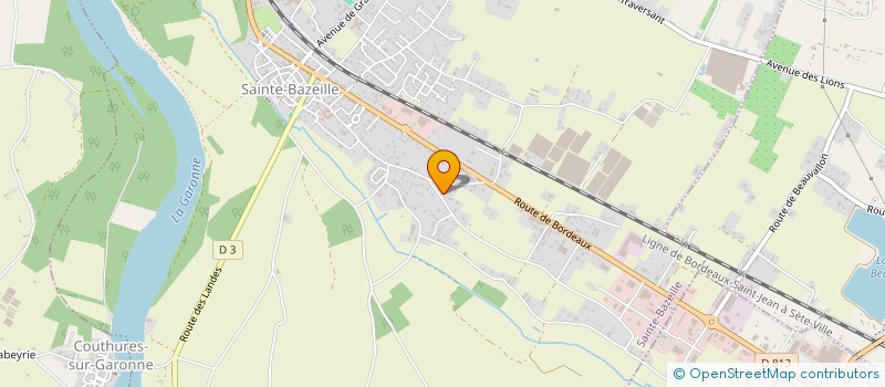 localisation de l'entreprise MADAME DANIELLE ZAGO  SAINTE-BAZEILLE