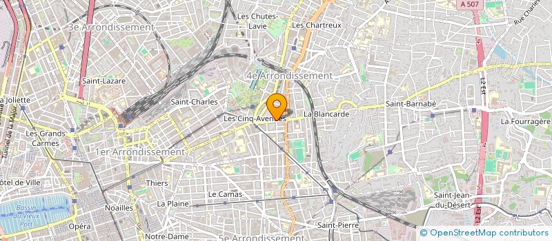 localisation de l'entreprise MADAME DANIELLE ZAROUKIAN à MARSEILLE