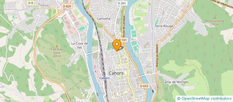 localisation de l'entreprise MADAME DANILA GATTA  CAHORS