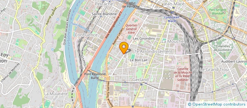 localisation de l'entreprise MADAME DANISH KAUR PANNU  LYON