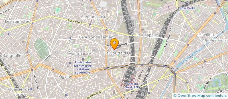 localisation de l'entreprise MADAME DANKA RISTIC  PARIS