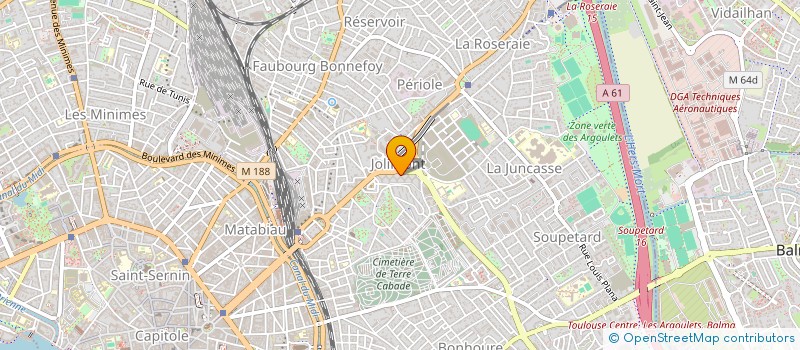 localisation de l'entreprise MADAME DANLU WU à TOULOUSE